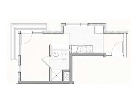 Pearl Studios | Miami Floor Plan